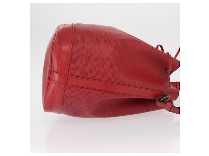 Noe Borsa Noé Louis Vuitton in pelle Epi grande Rosso - vista 3
