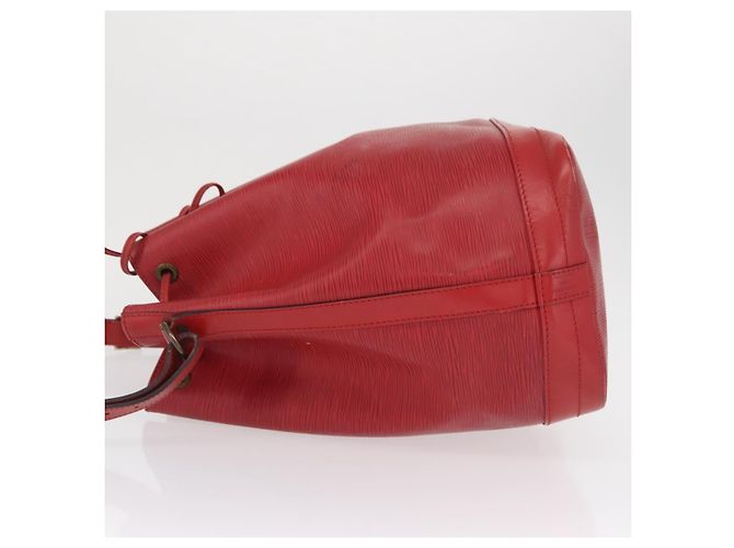 Noe Borsa Noé Louis Vuitton in pelle Epi grande Rosso - vista 4