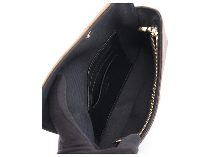 Borsa Louis Vuitton Ivy League Wallet on Chain Marrone Monogramma - vista 3