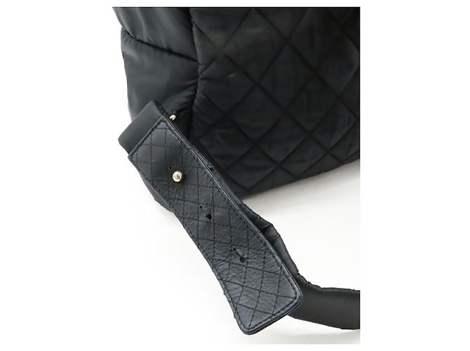 Zaino Chanel Coco Cocoon in Nero Bordeaux Bordò - vista 6