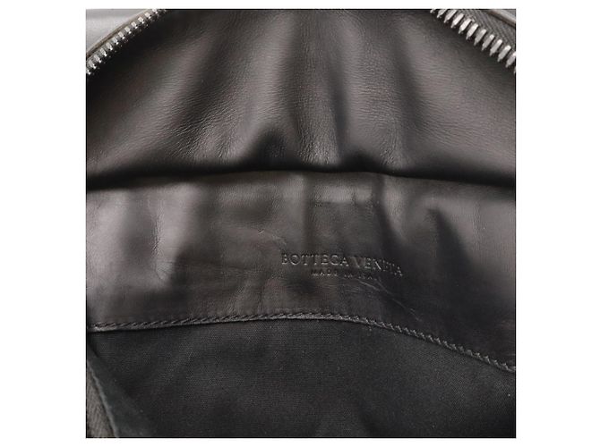 Marsupio in pelle nera Bottega Veneta Nero - vista 10