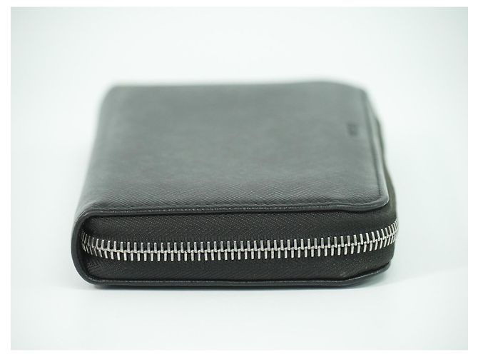 Prada Saffiano Wallet Leather Black - view 3