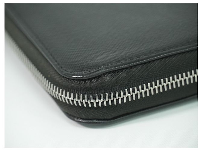 Prada Saffiano Wallet Leather Black - view 7