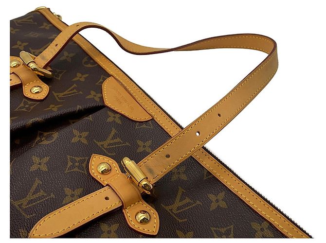 Louis Vuitton Monogram Palermo GM Tote Bag Braun - Ansicht 13