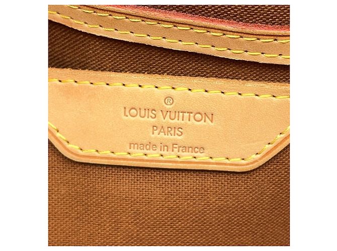 Louis Vuitton Monogram Palermo GM Tote Bag Braun - Ansicht 17