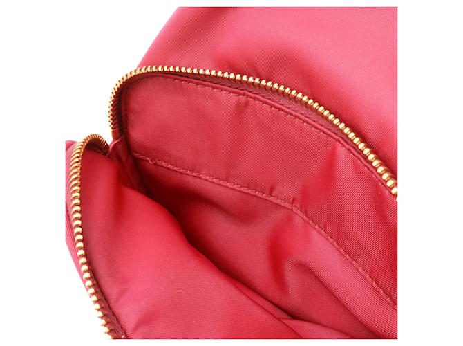 Borsa in nylon rosa Prada - vista 9