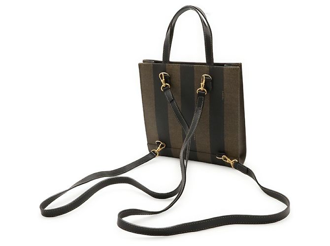 Borsa Fendi Pecan 3 in 1 Cachi - vista 3