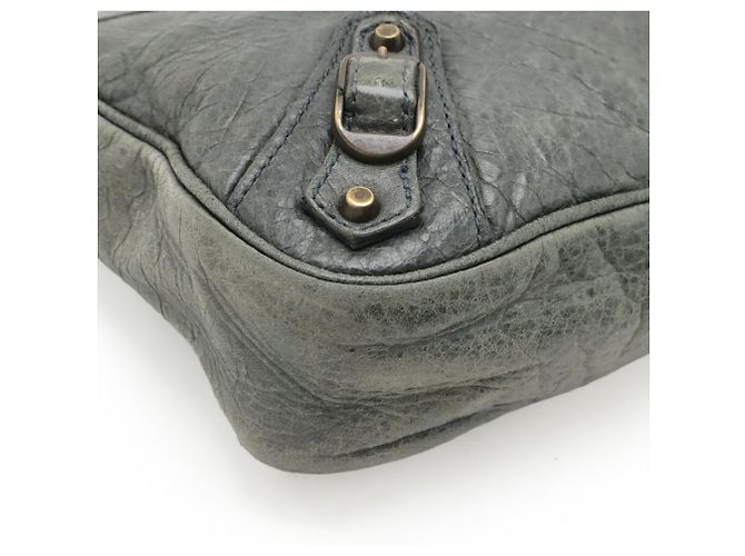 Balenciaga The Hip Shoulder Bag in Dark Green - view 4