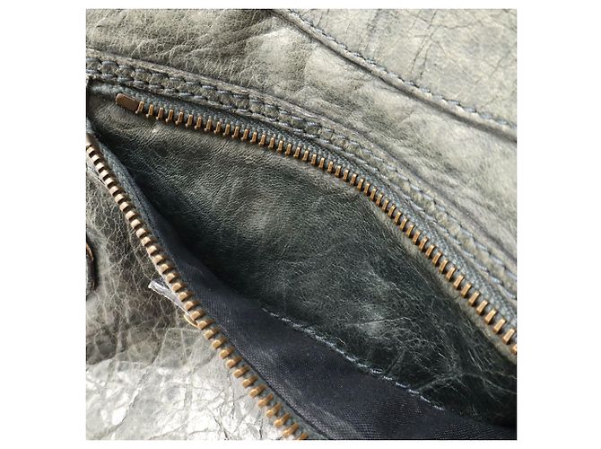 Balenciaga The Hip Shoulder Bag in Dark Green - view 9