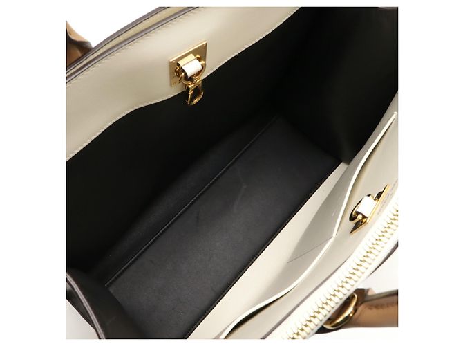 Borsa City Steamer MM Louis Vuitton Bianco - vista 7