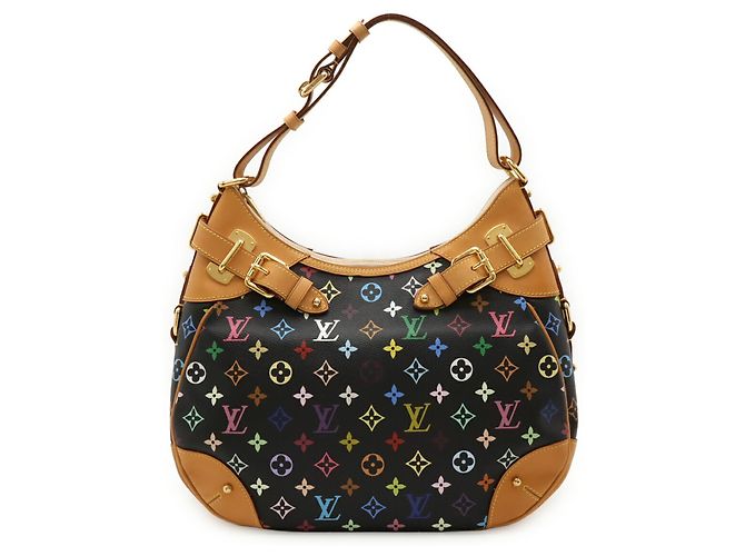 Greta Schultertasche Monogramm Multicolor Louis Vuitton Schwarz - Ansicht 2