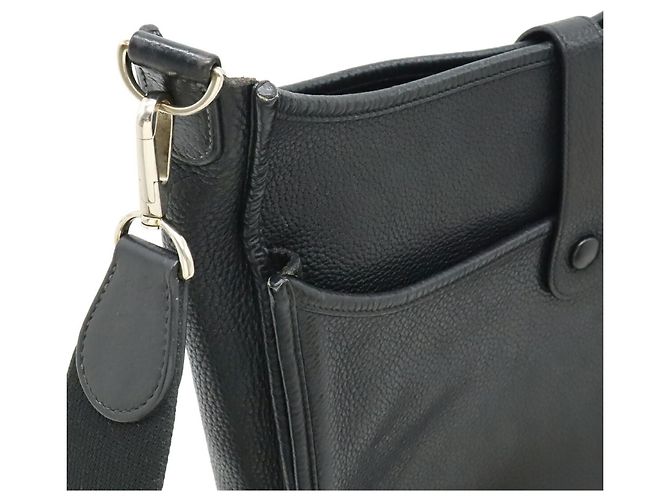 Borsa a Spalla Hermès Evelyn 3 III GM Nero - vista 5