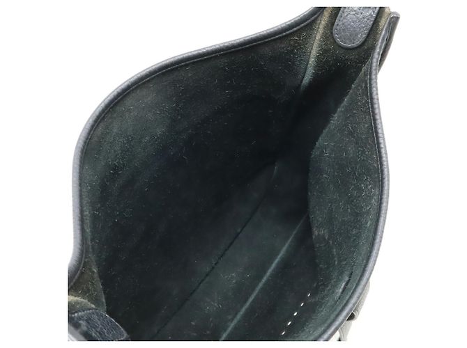 Borsa a Spalla Hermès Evelyn 3 III GM Nero - vista 7