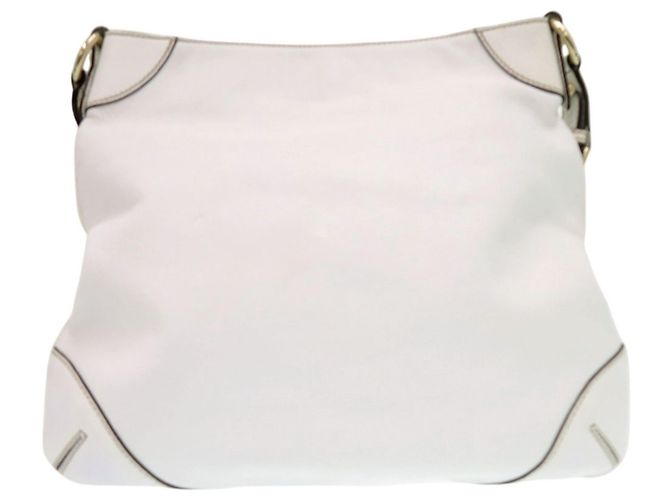 Borsa a Spalla Gucci Sherry Line Chain Bianco - vista 2