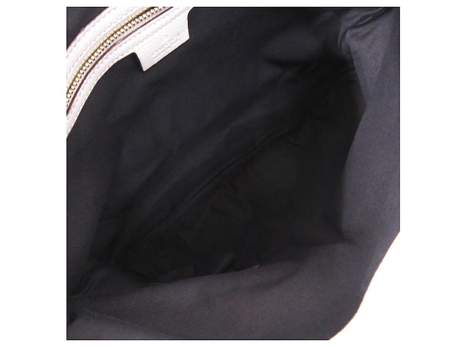 Borsa a Spalla Gucci Sherry Line Chain Bianco - vista 4