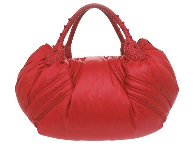 Borsa a mano Fendi x Moncler Spy rossa Rosso - vista 2