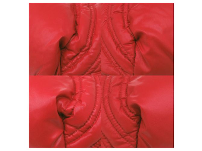 Borsa a mano Fendi x Moncler Spy rossa Rosso - vista 4