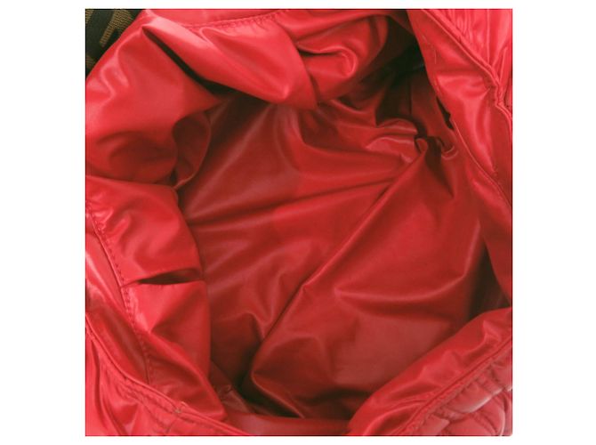 Borsa a mano Fendi x Moncler Spy rossa Rosso - vista 5