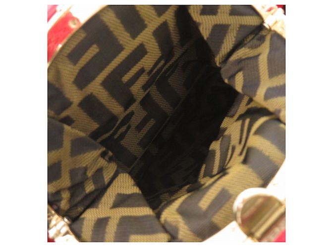 Borsa a mano Fendi x Moncler Spy rossa Rosso - vista 6