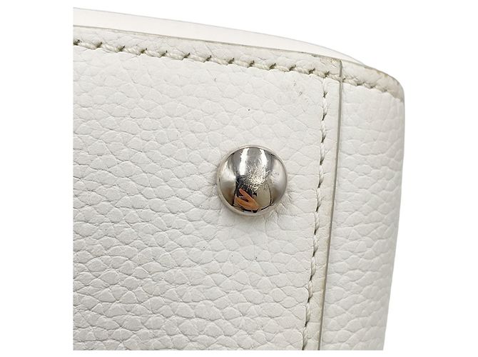 Borsa a mano piccola Neo Executive Coco Mark di Chanel Bianco - vista 12