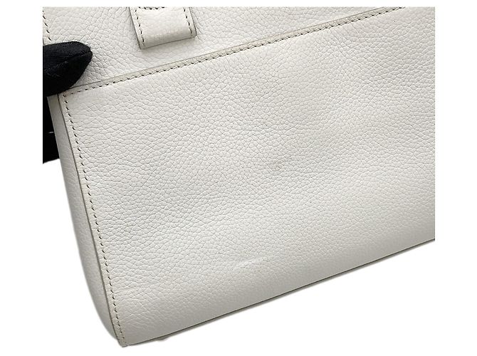 Borsa a mano piccola Neo Executive Coco Mark di Chanel Bianco - vista 7