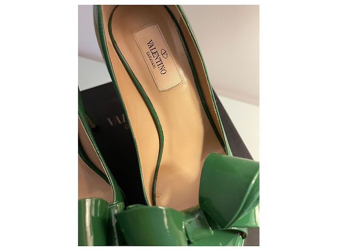 Pumps Valentino Garavani con Fiocco Verde - vista 4