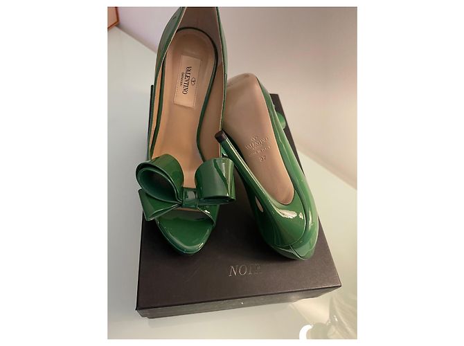 Pumps Valentino Garavani con Fiocco Verde - vista 6