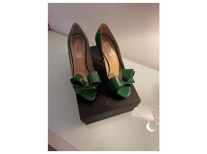 Pumps Valentino Garavani con Fiocco Verde - vista 7