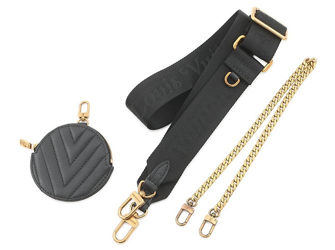 Borsa a Spalla Multi Pochette in Pelle di Vitello Louis Vuitton Nero - vista 17