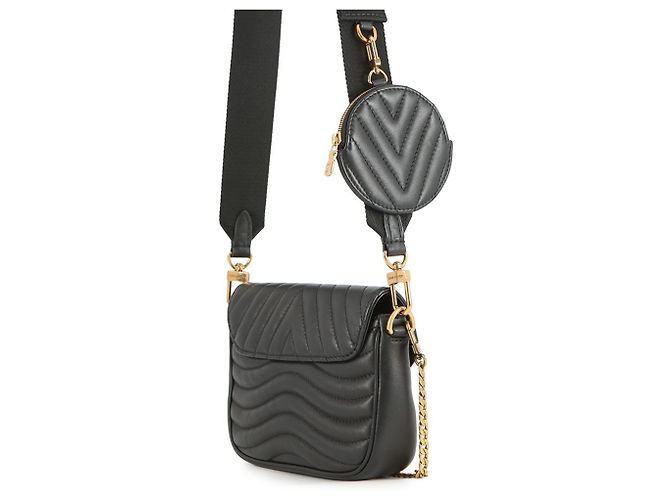 Borsa a Spalla Multi Pochette in Pelle di Vitello Louis Vuitton Nero - vista 2
