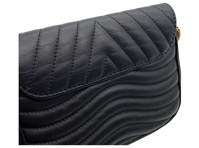 Borsa a Spalla Multi Pochette in Pelle di Vitello Louis Vuitton Nero - vista 9