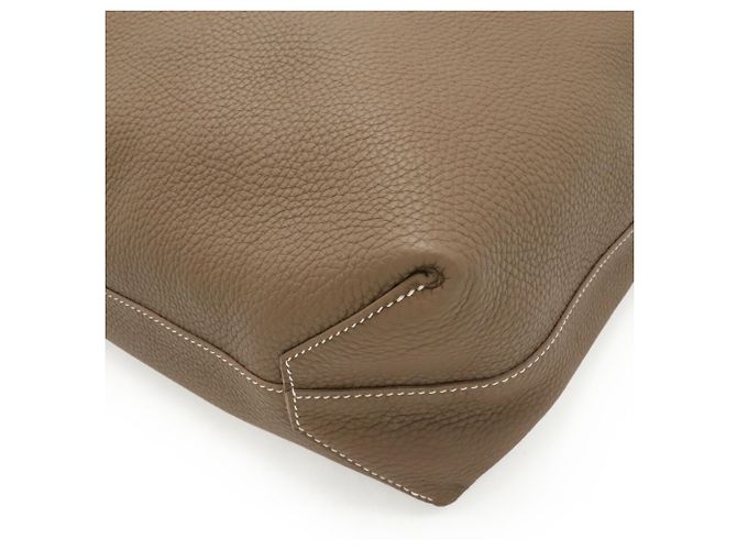 Hermès Double Sens 36 Tote/Schultertasche Taupe - Ansicht 4