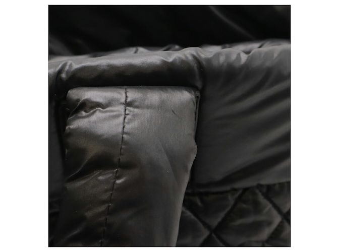 Borsa a Spalla Chanel Coco Cocoon Medium Tote MM Nero Bordò - vista 6
