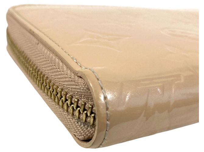 Cartera Zippy Monogram Vernis Louis Vuitton Beige - vista 13