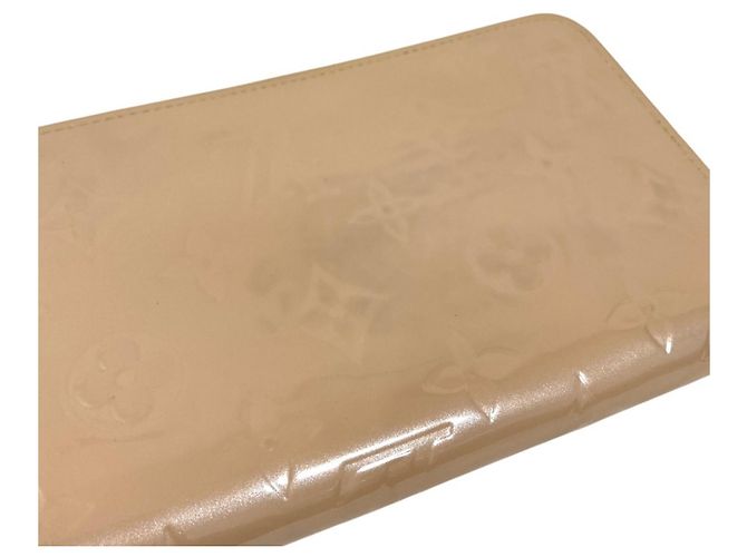 Cartera Zippy Monogram Vernis Louis Vuitton Beige - vista 14