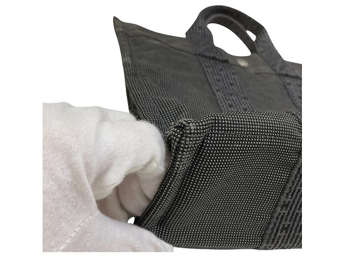 Borsa tote mini Air Line PM di Hermès Marrone - vista 14