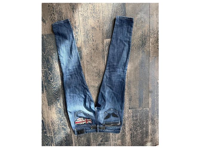 Autre Marque Vaqueros Robin's Jean de denim azul marino 36 - vista 3