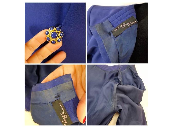 Autre Marque Completo sartoriale anni '80 cappotto, vestito, scarpe e borsa - vista 17
