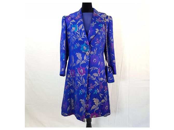Autre Marque Completo sartoriale anni '80 cappotto, vestito, scarpe e borsa - vista 2