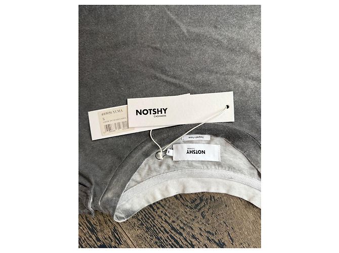 Autre Marque Camiseta de algodón NOTSHY Gris - vista 2