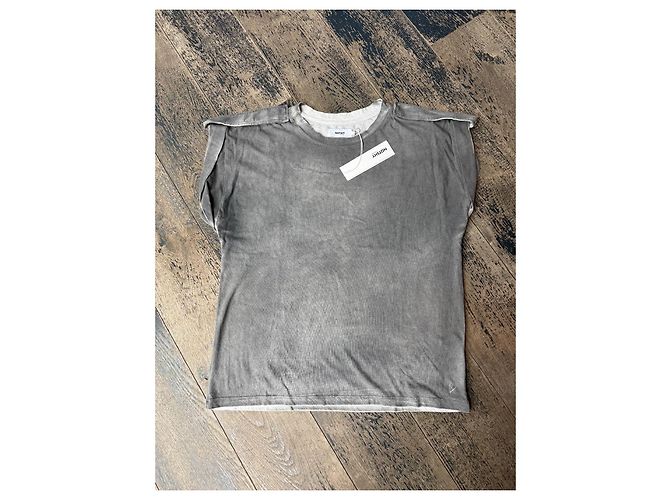 Autre Marque Camiseta de algodón NOTSHY Gris - vista 3