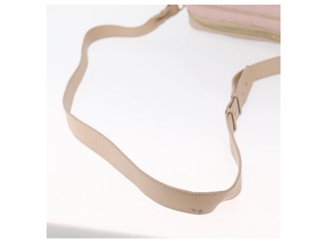 Borsa a Spalla Gancini in Pelle Salvatore Ferragamo Rosa - vista 7