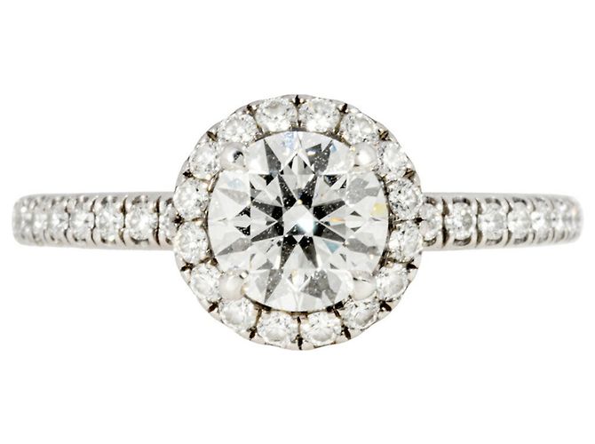Harry Winston Mikro Pavé Diamantring - Ansicht 3