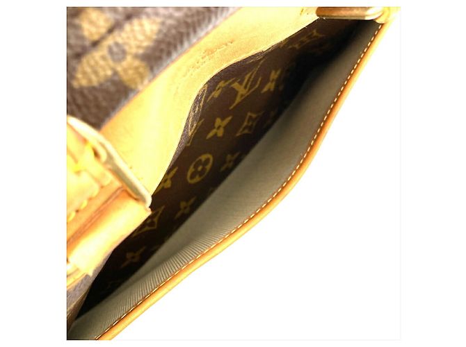 Borsa a mano Trouville Louis Vuitton Marrone - vista 8