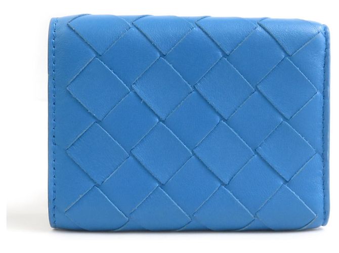 Billetera plegable Bottega Veneta Azul - vista 2
