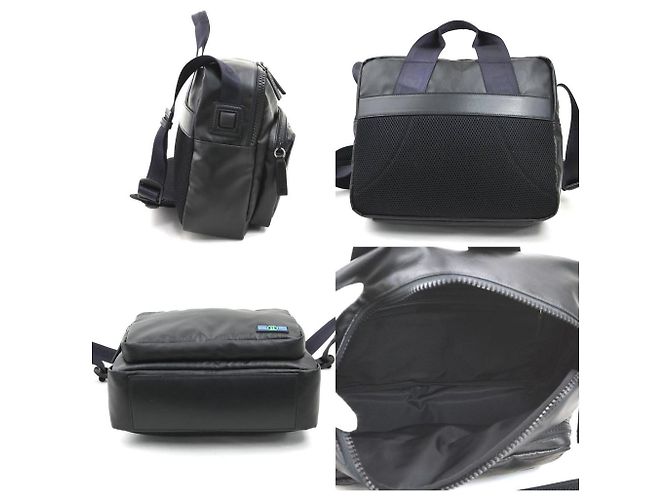 Borsa a spalla in PVC nero Gucci - vista 2