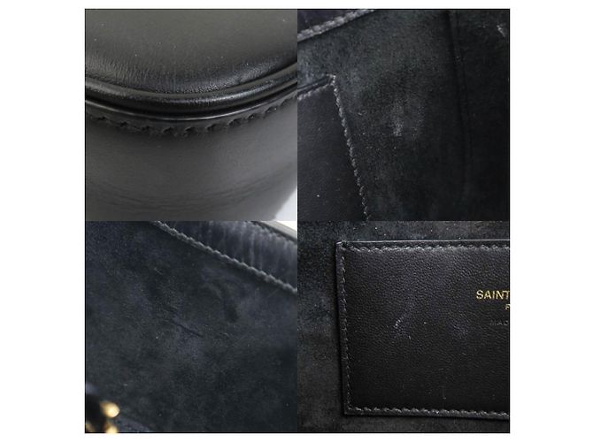 Borsa Le 5 A 7 di Saint Laurent Nero - vista 3