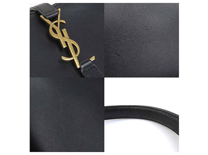 Borsa Le 5 A 7 di Saint Laurent Nero - vista 4