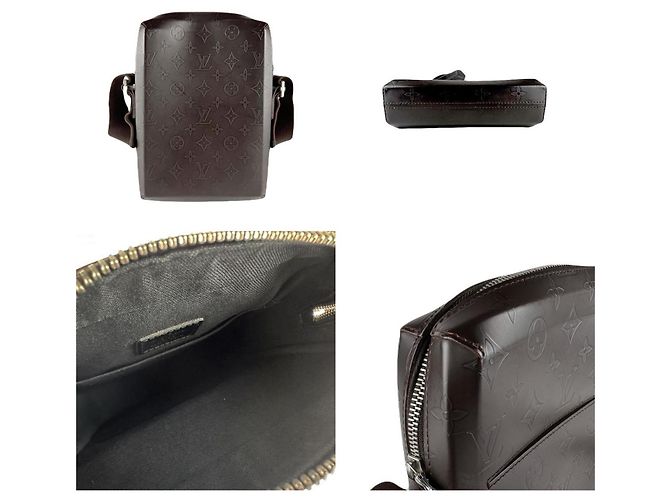 Borsa a Spalla Bobby Monogram Glacé Louis Vuitton Marrone - vista 3