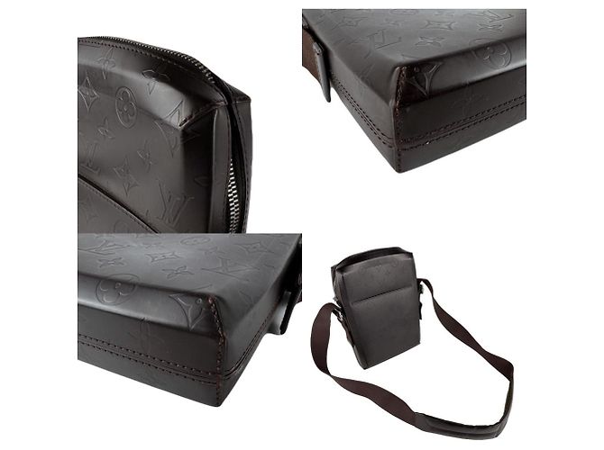 Borsa a Spalla Bobby Monogram Glacé Louis Vuitton Marrone - vista 4